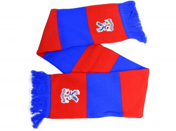 Crystal Palace Bar Scarf Red Blue