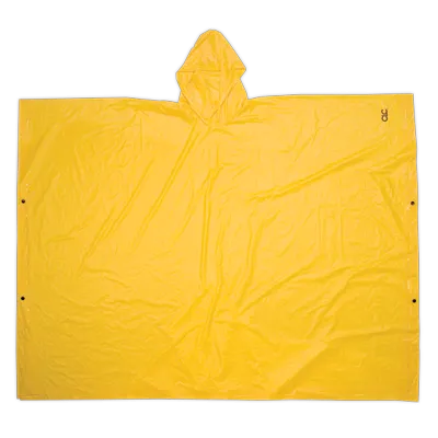 Custom Leathercraft Lightweight Pvc Rain Poncho Large