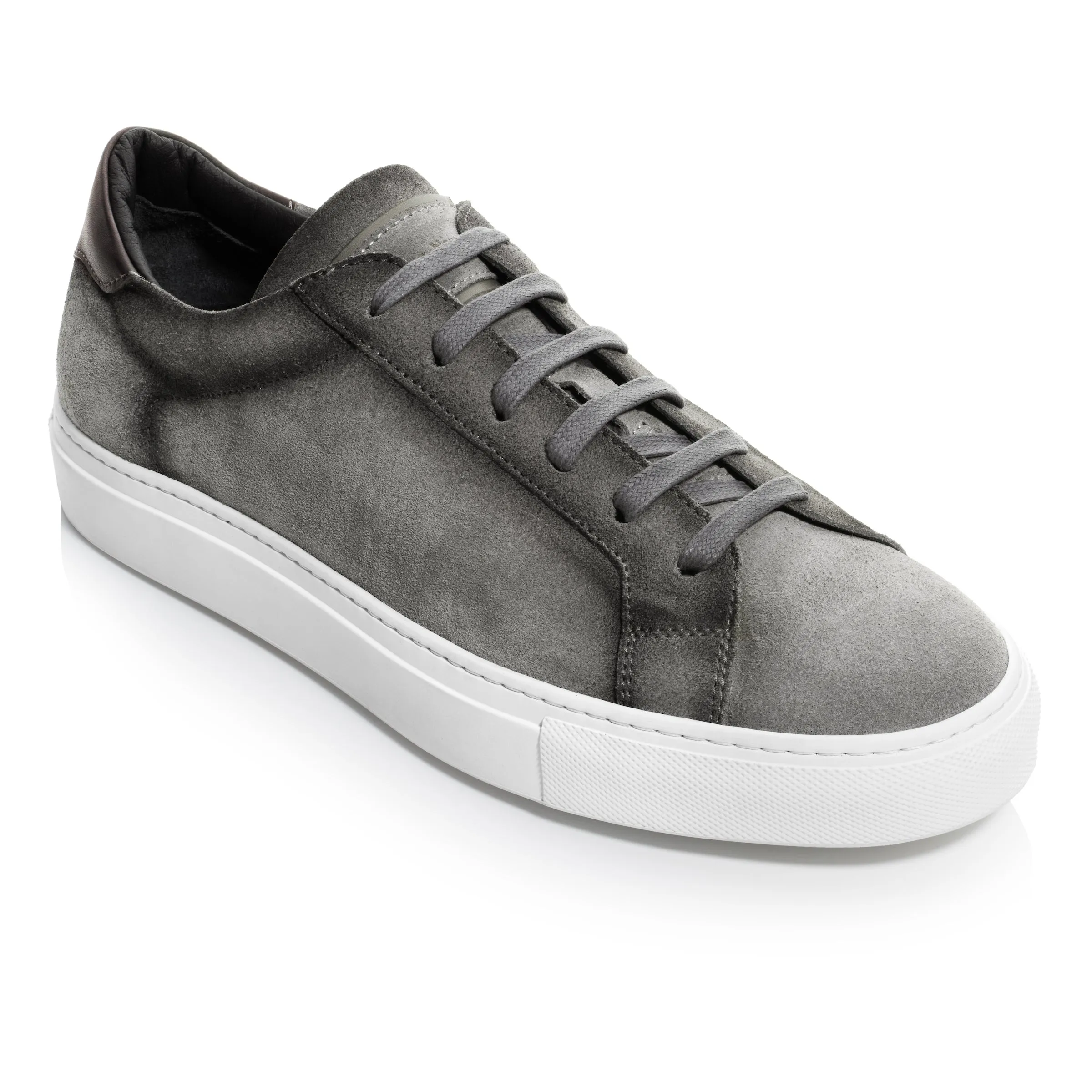 Derrick Grey Suede Sneaker