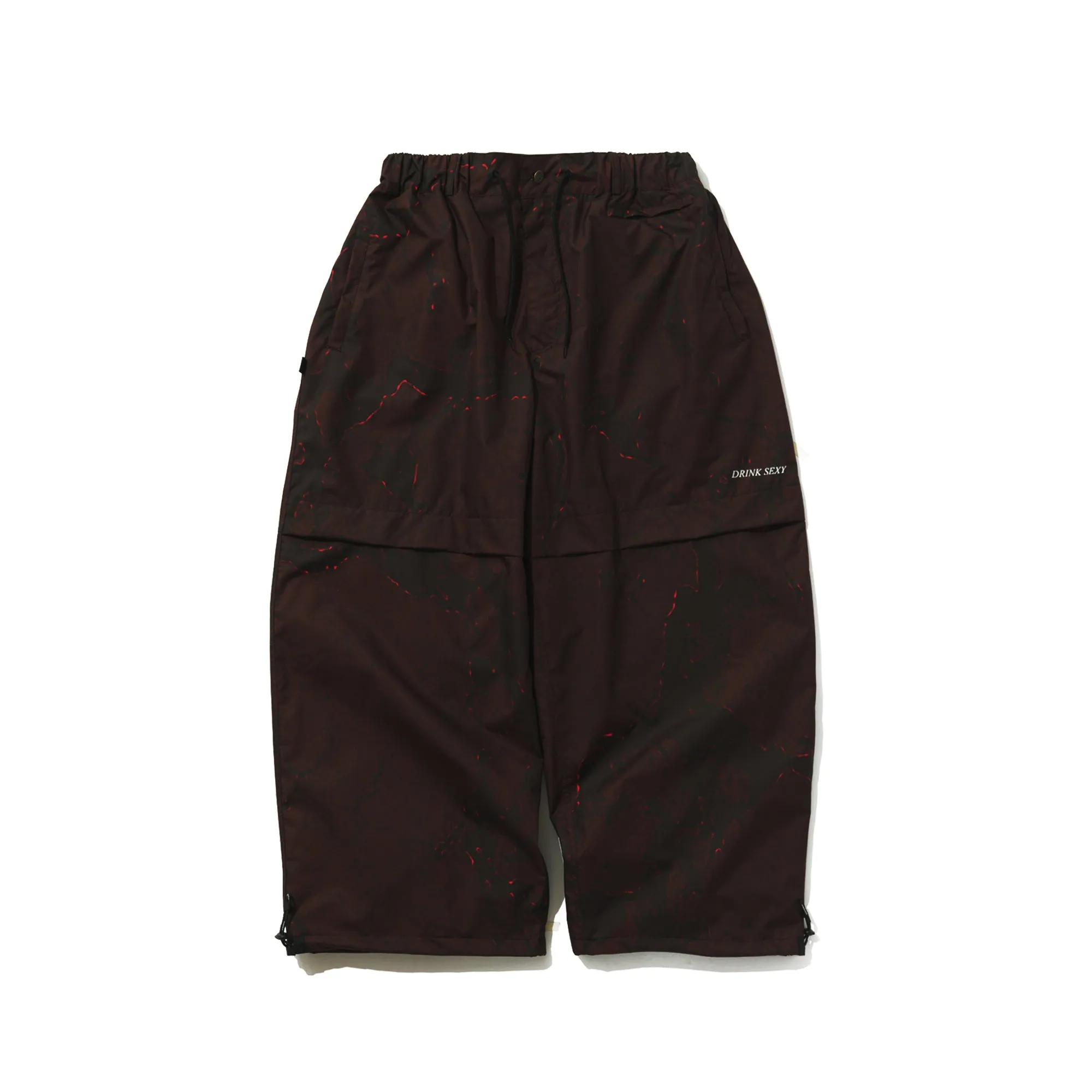 DSXBS NEW SUPER WIDE PANTS TRIANGLE RED