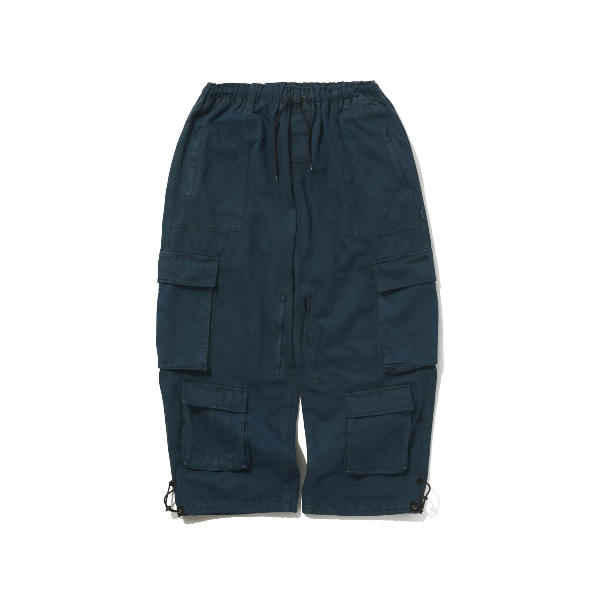 DSXBS SUPER WIDE POCKET VENTILATION WAX REAL DENIM PANTS DEEP BLUE