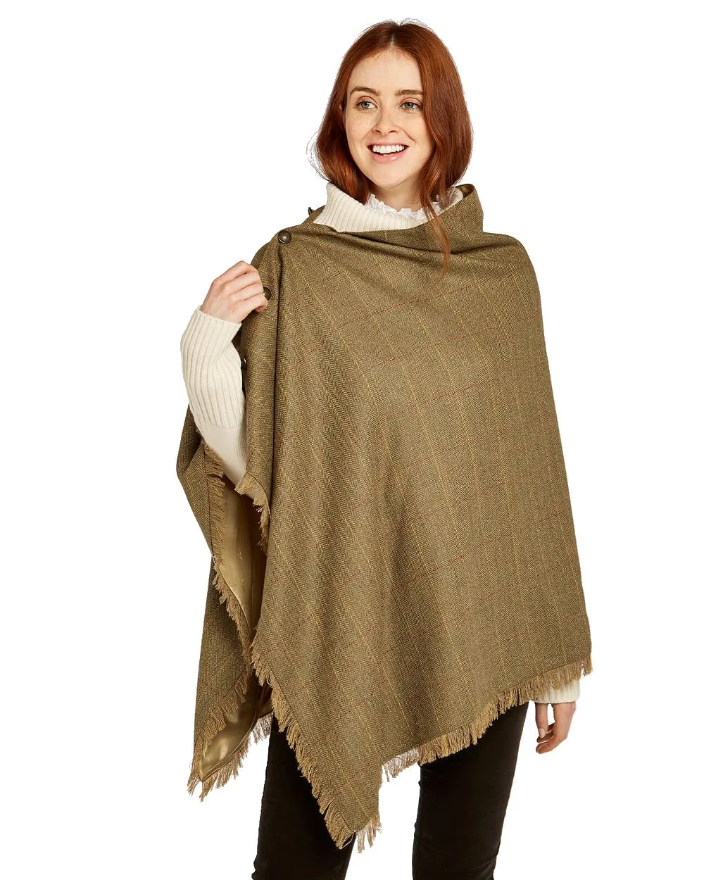 Dubarry Hazelwood Tweed Poncho