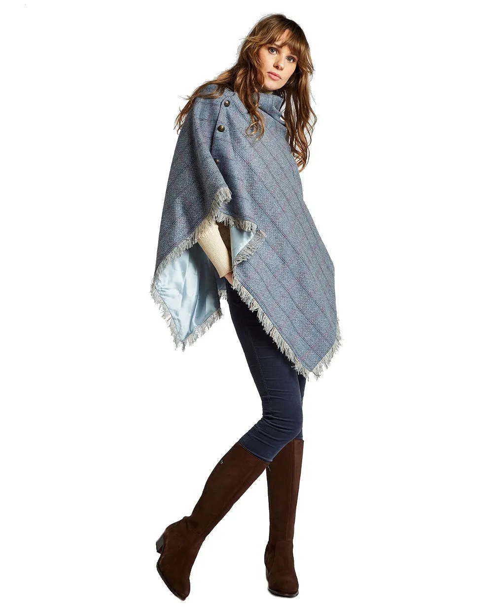 Dubarry Hazelwood Tweed Poncho