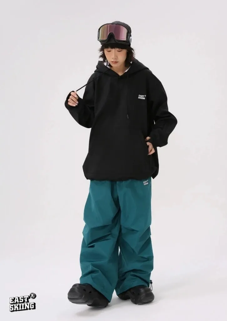 EASTSKIING Teal Baggy Ski Snowboard Pants