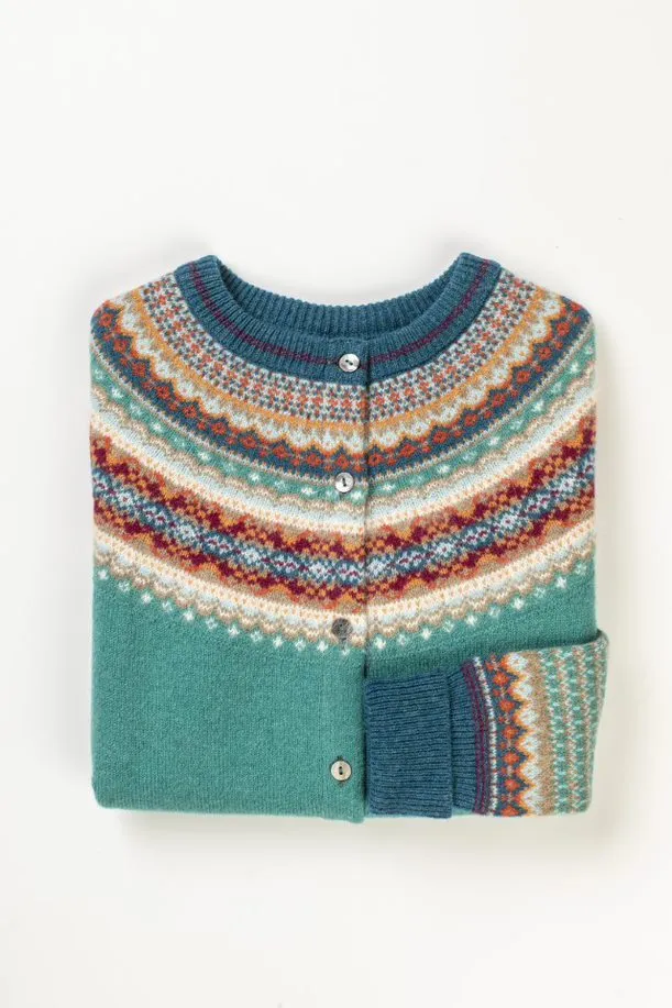 Eribe alpine cardigan emerald