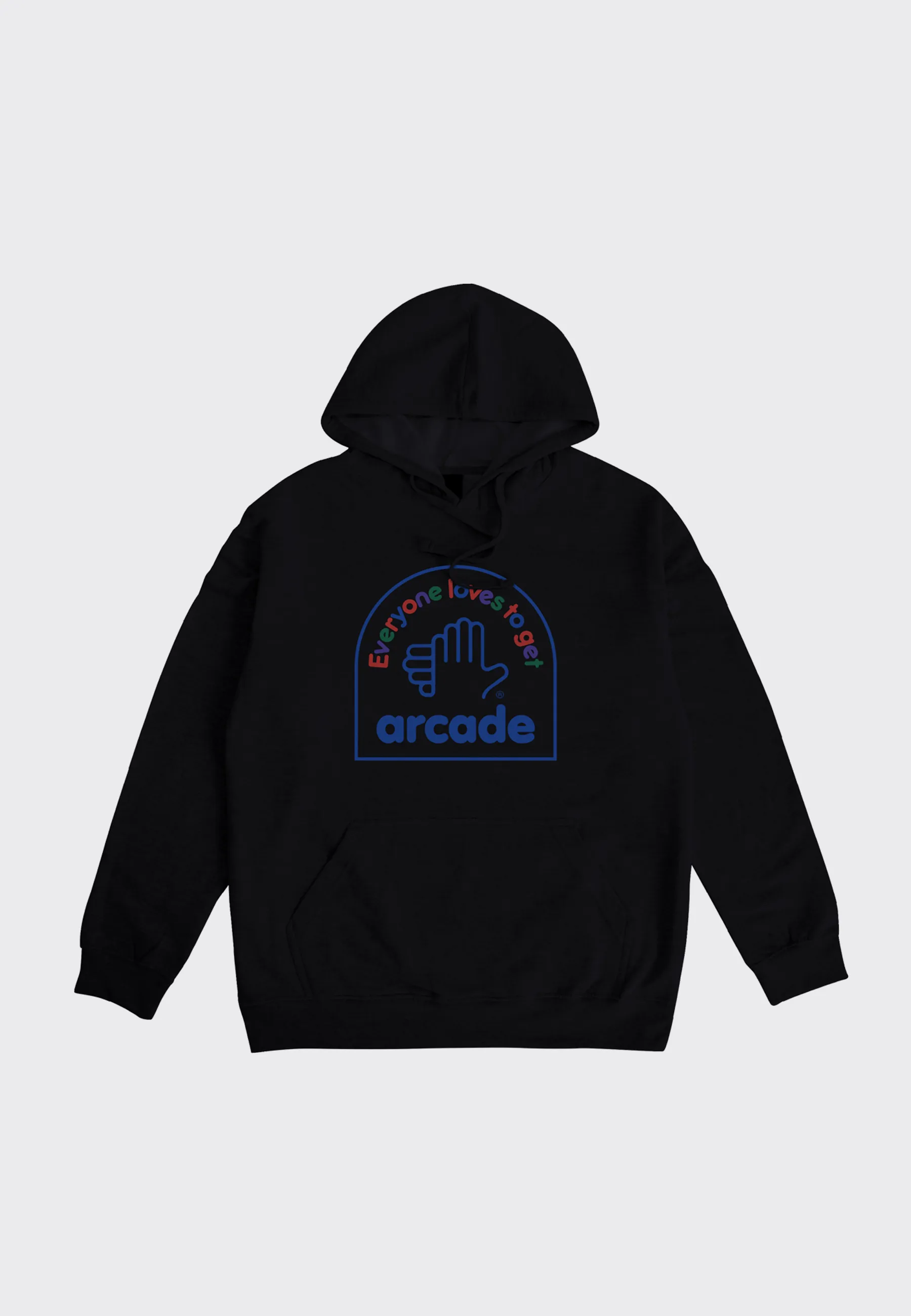 Everybody Loves Hoodie - black