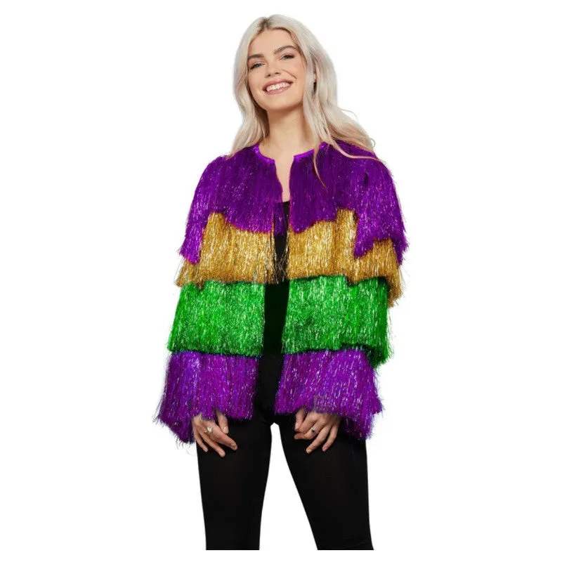 Fever Tinsel Mardi Gras Jacket