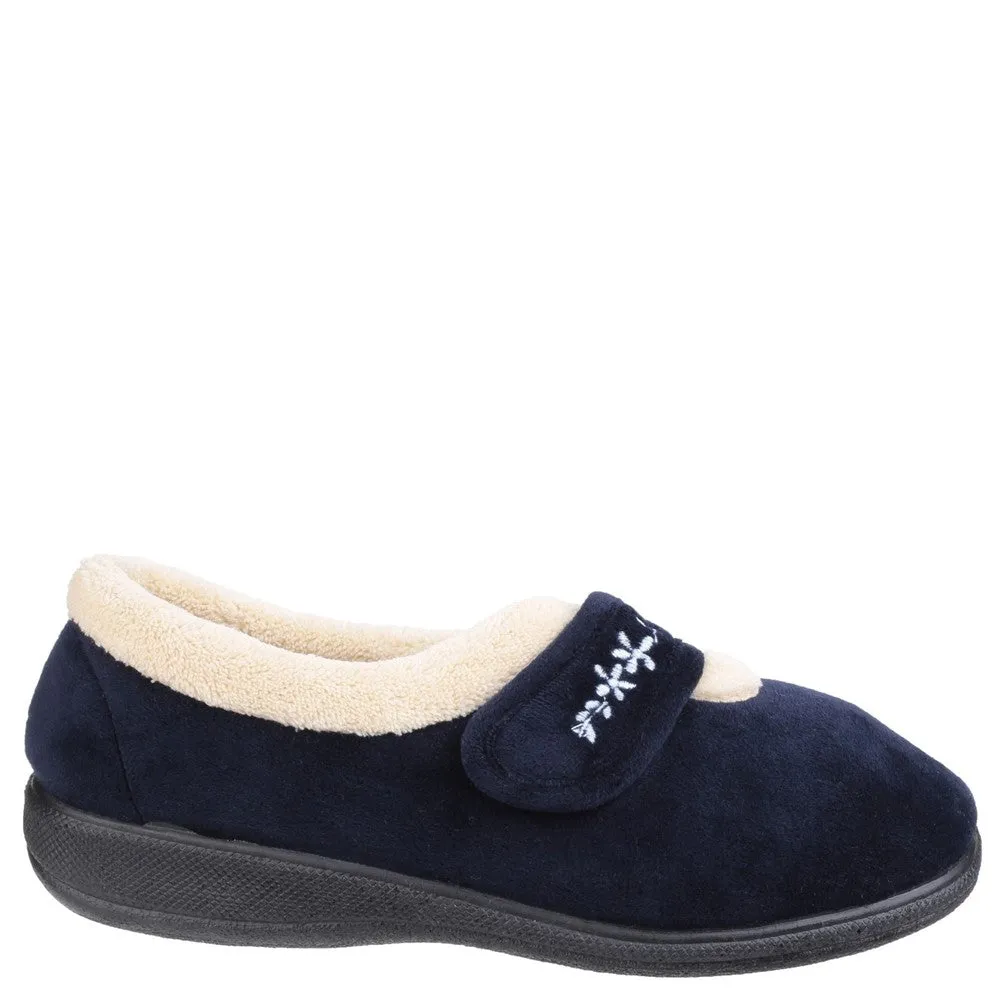 Fleet & Foster Capa Touch Fastening Memory Foam Slipper