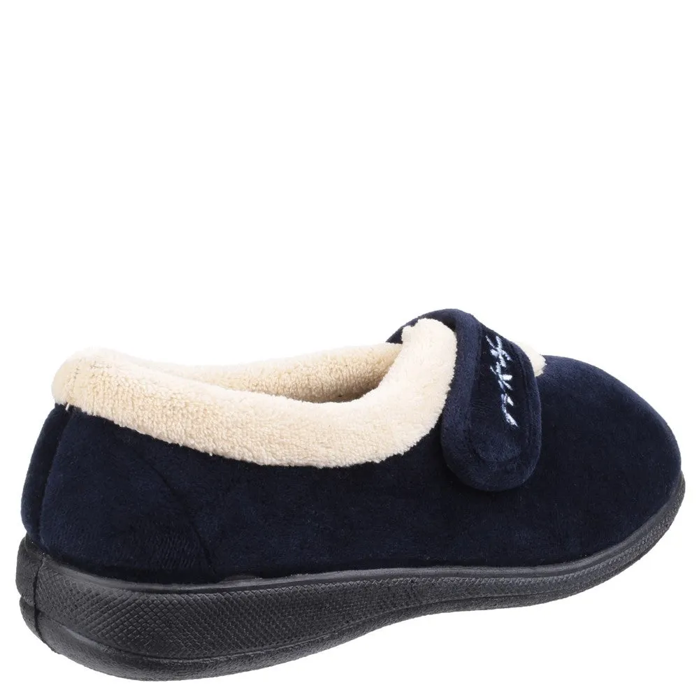 Fleet & Foster Capa Touch Fastening Memory Foam Slipper