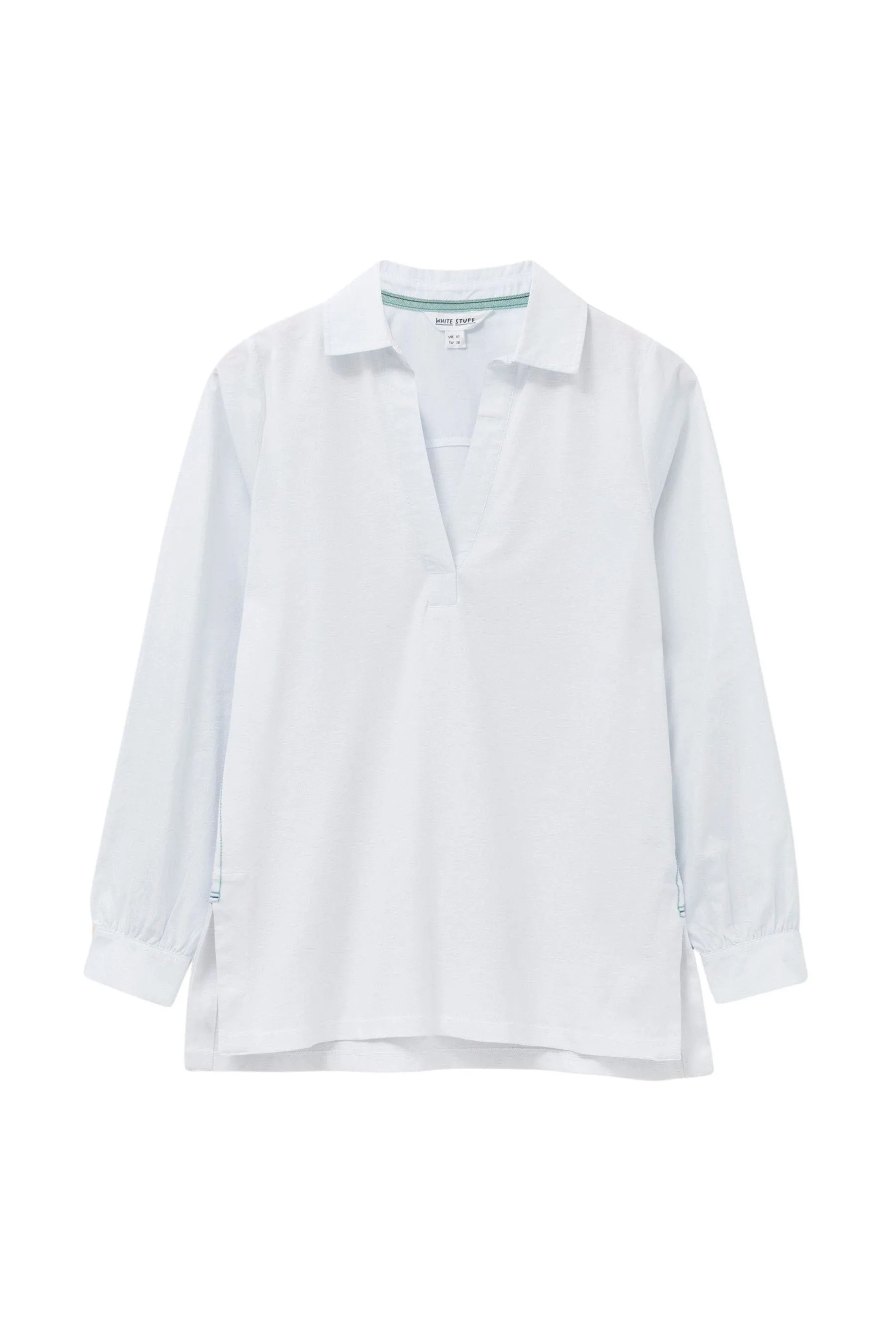 'Fran' Cotton Jersey Tunic Shirt