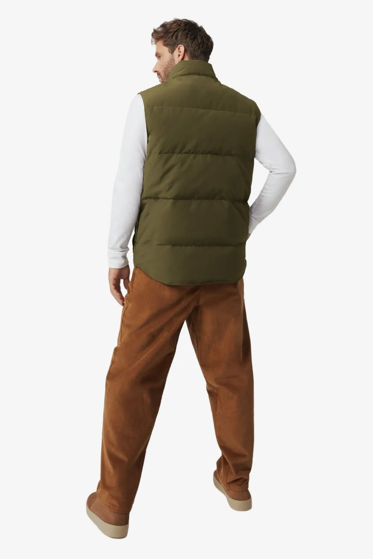 Freestyle Crew Vest－Military Green