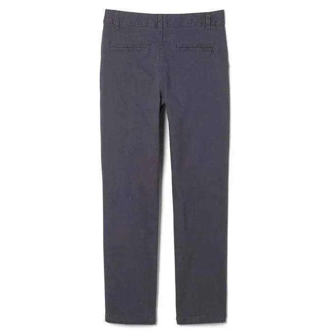 French Toast Young Men's School Uniform Straight Fit Stretch Chinos Twill Pant - SK9537Y