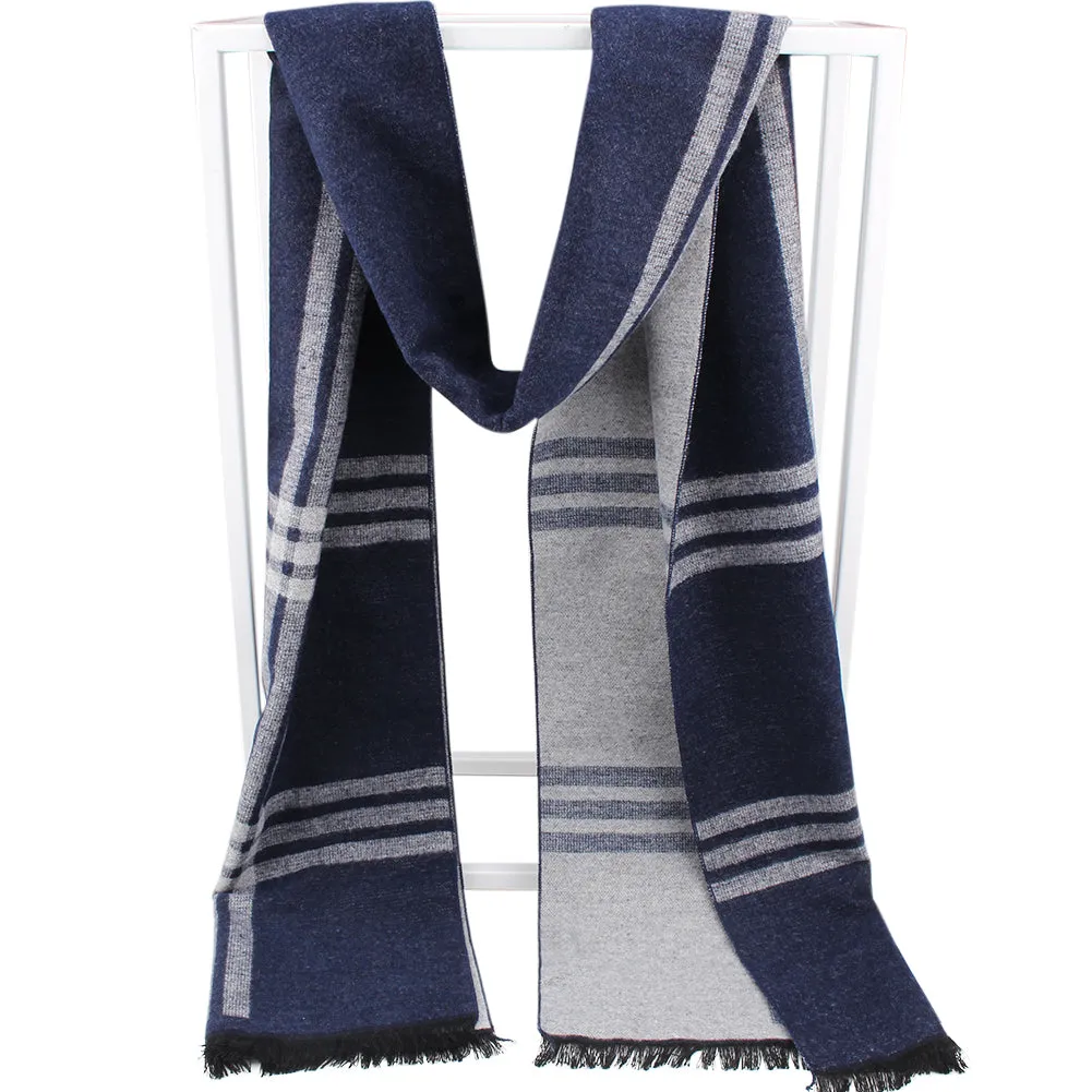 FURTALK Men Winter Cashmere Scarf Customize SFFW003