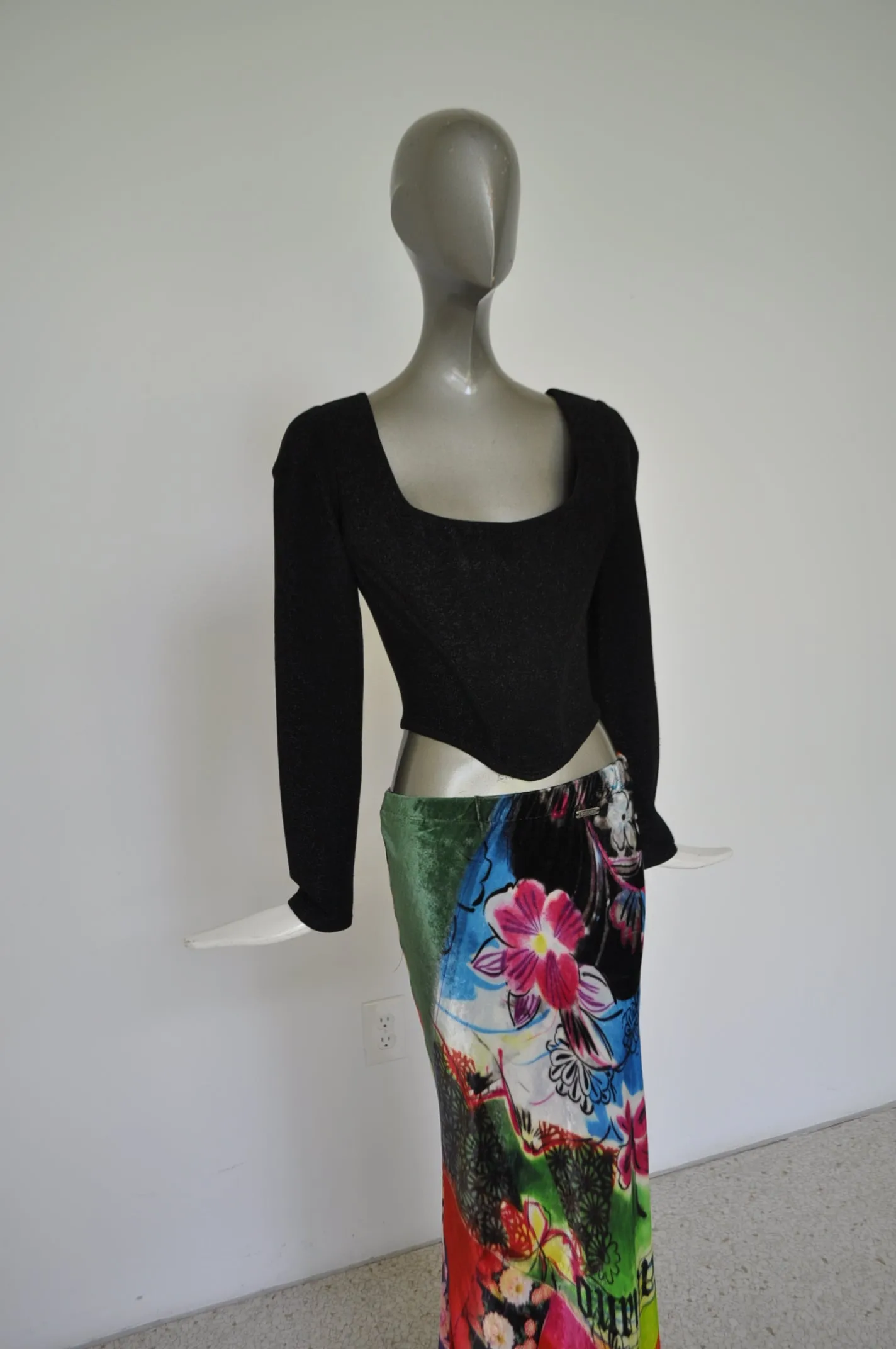 Galliano maxi skirt 90s