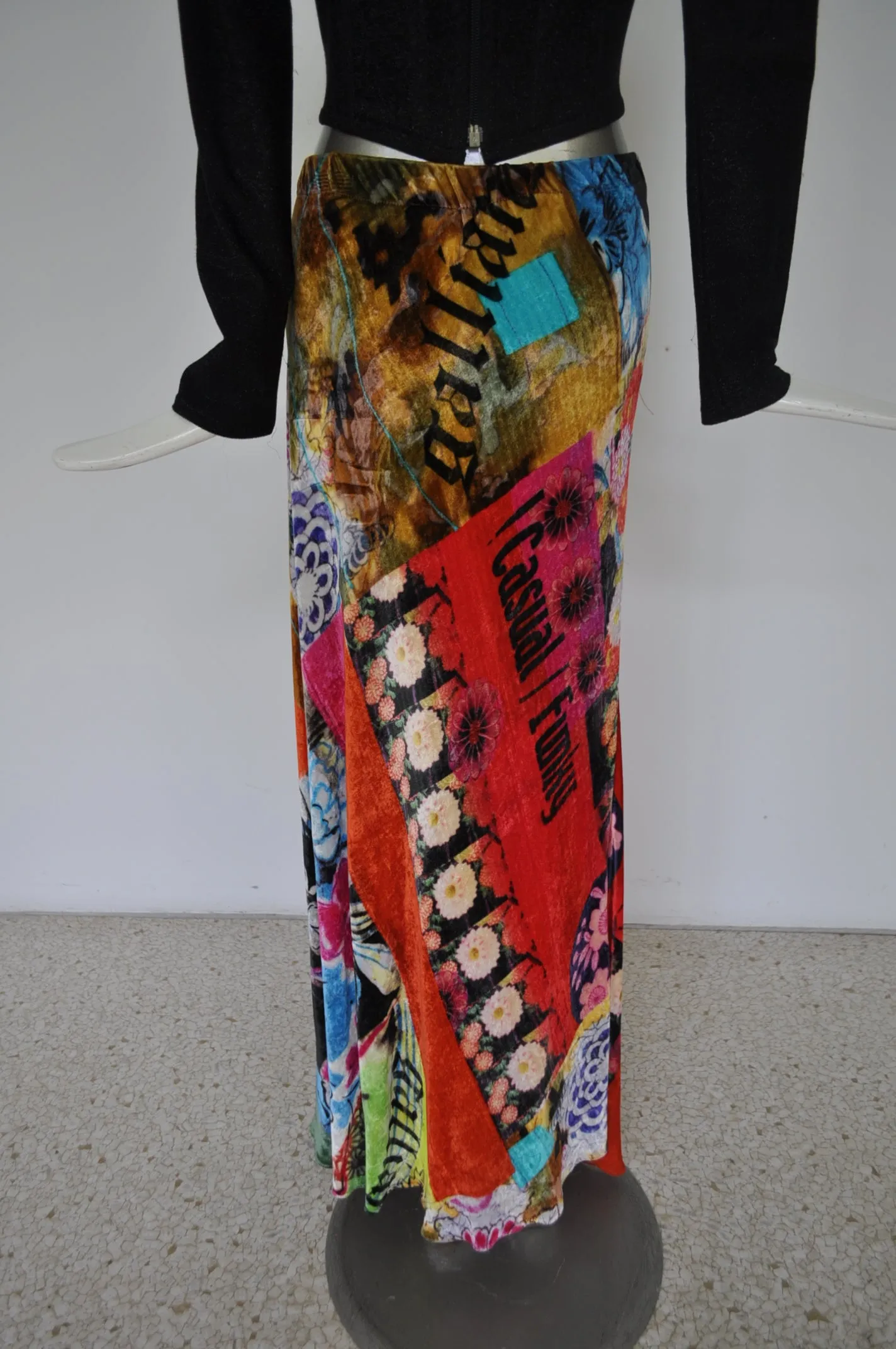 Galliano maxi skirt 90s