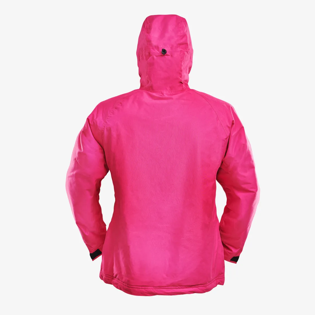 Gator Waders Womens Pink Waterproof 1/2 Zip Bog Hoodie