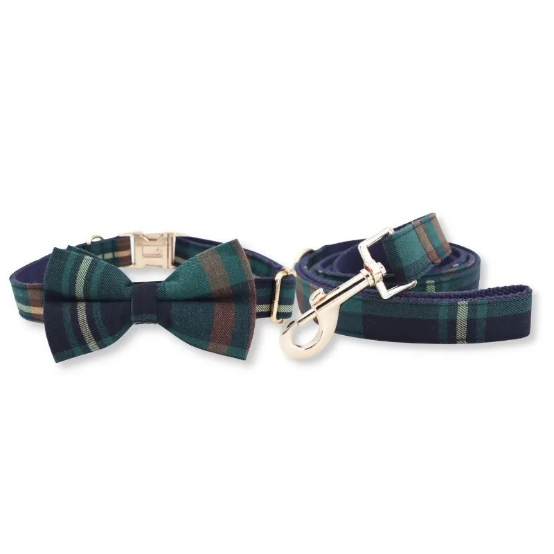 Gentleman Bowtie Unbreakable Collar™ & Leash Set