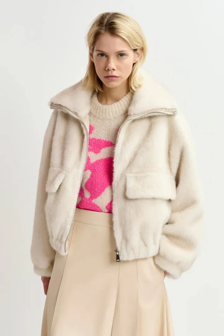 Genz Faux Fur Jacket