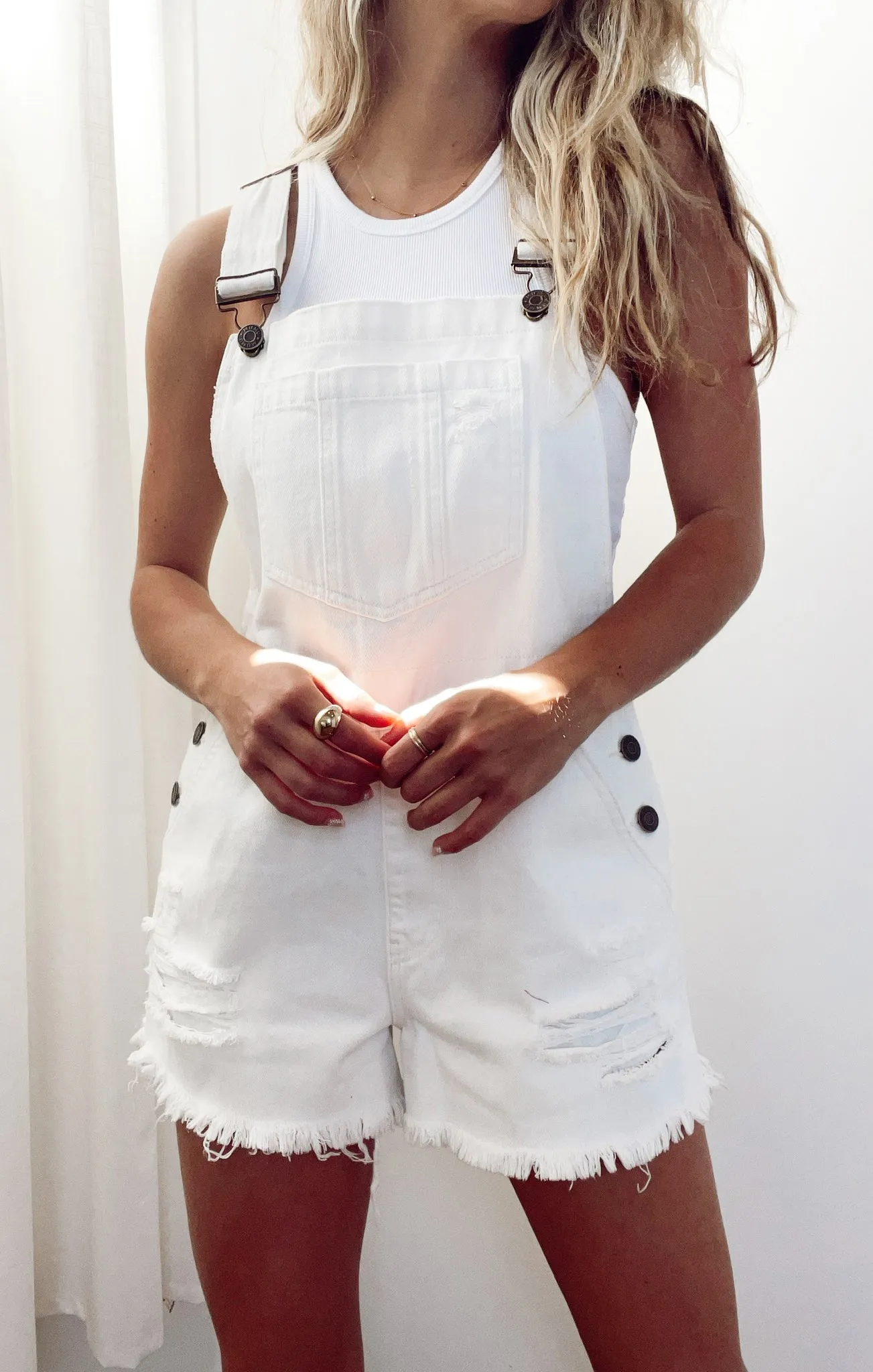 Georgia Overalls ~ Seasalt