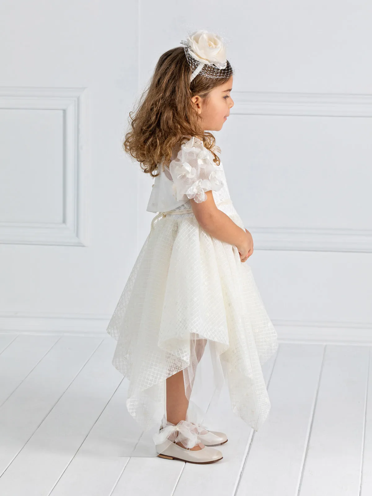 Girl's baptism set 2pcs dress & bolero - AMBITION