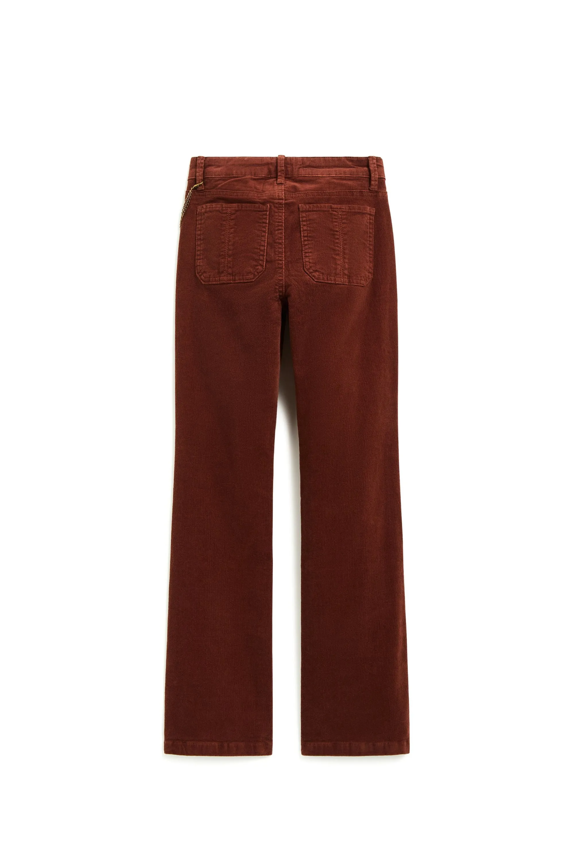 High Rise Corduroy Flare