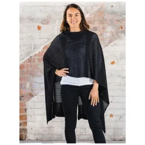 Highflyer Poncho/Scarf – Black