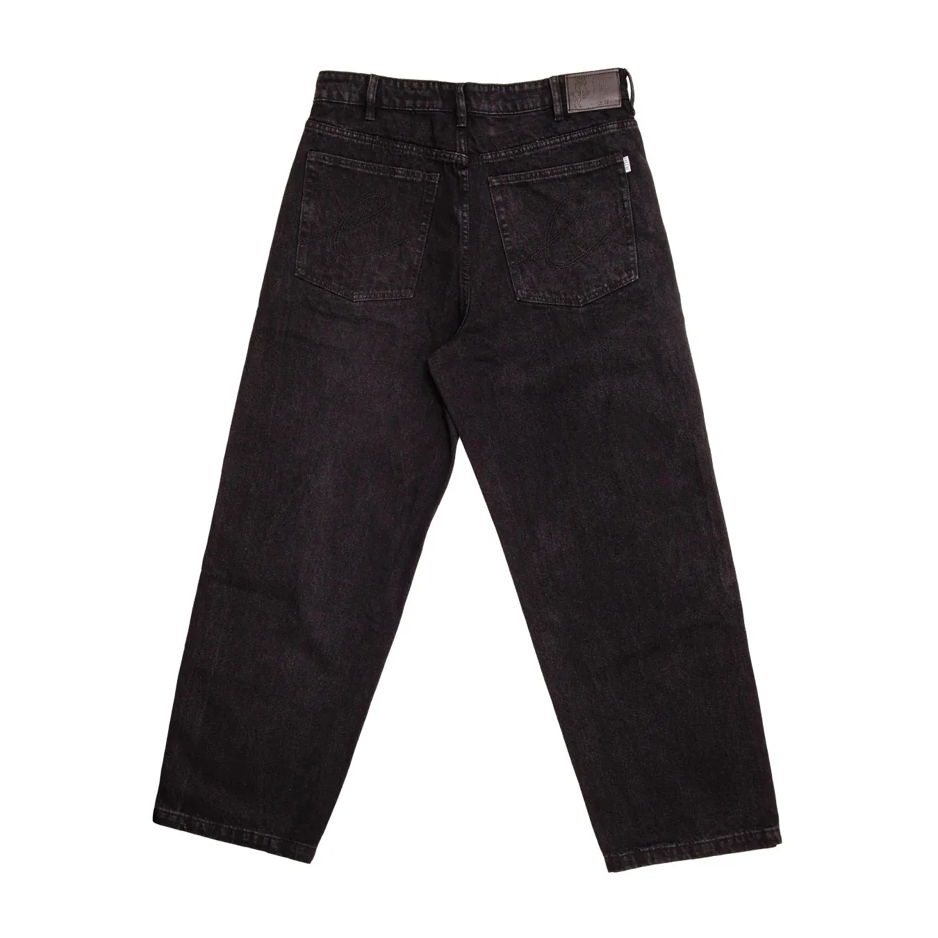 Hoddle 16o Denim Ranger Jean: Black/Black