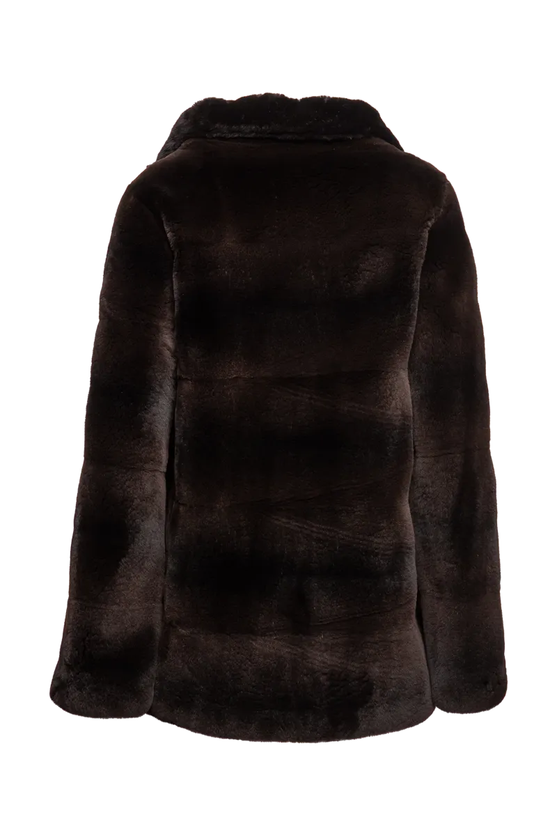 Horizontal Matara Mink Fur Jacket