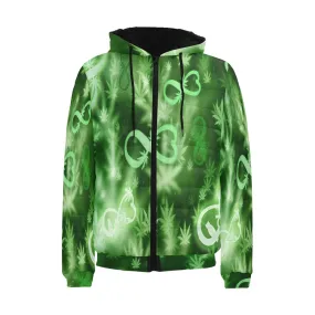 INFINITY GREEN Men's Padded Hooded Jacket