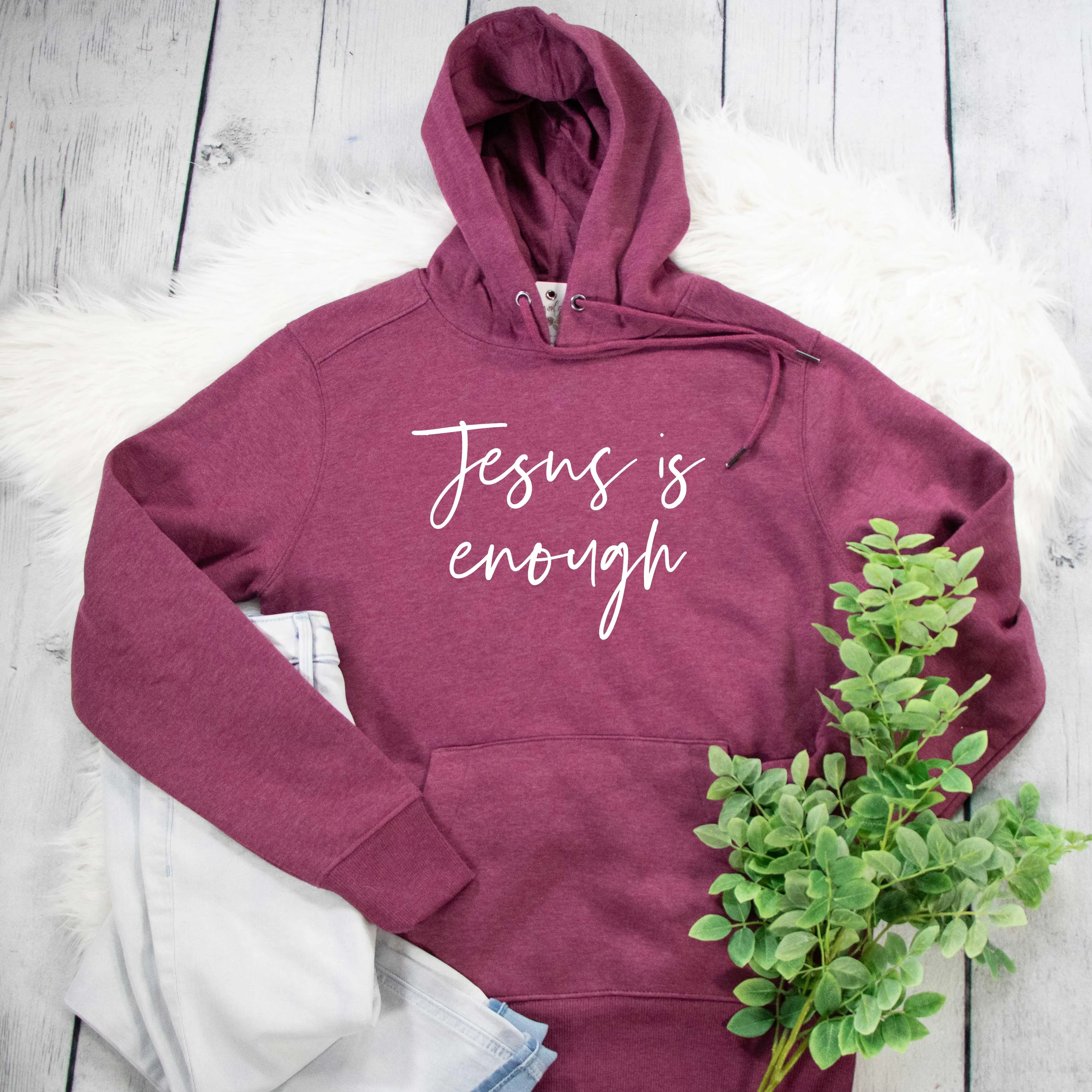 Jesus is Enough Classic Hoodie