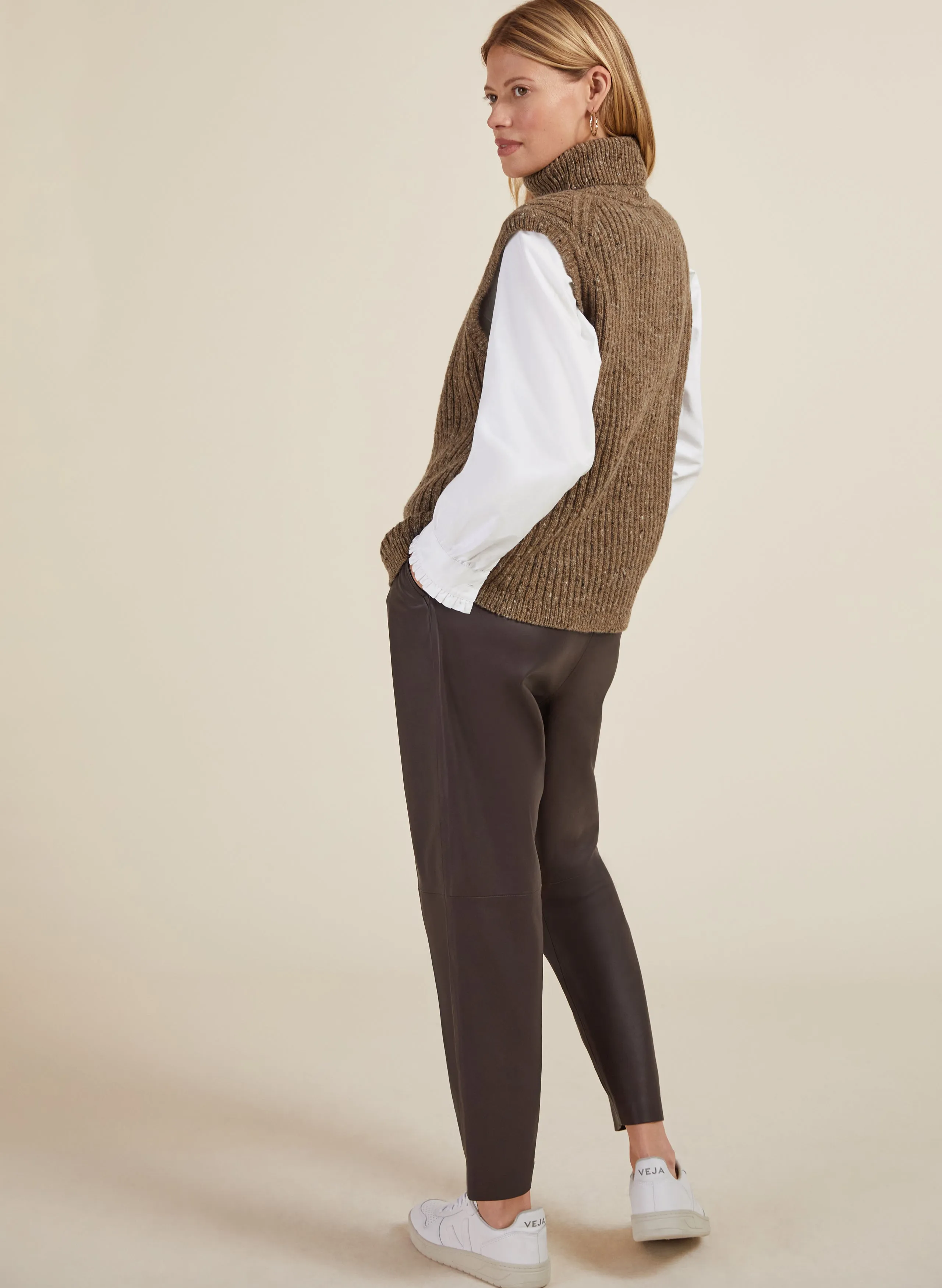 Joline Recycled Wool Knitted Vest