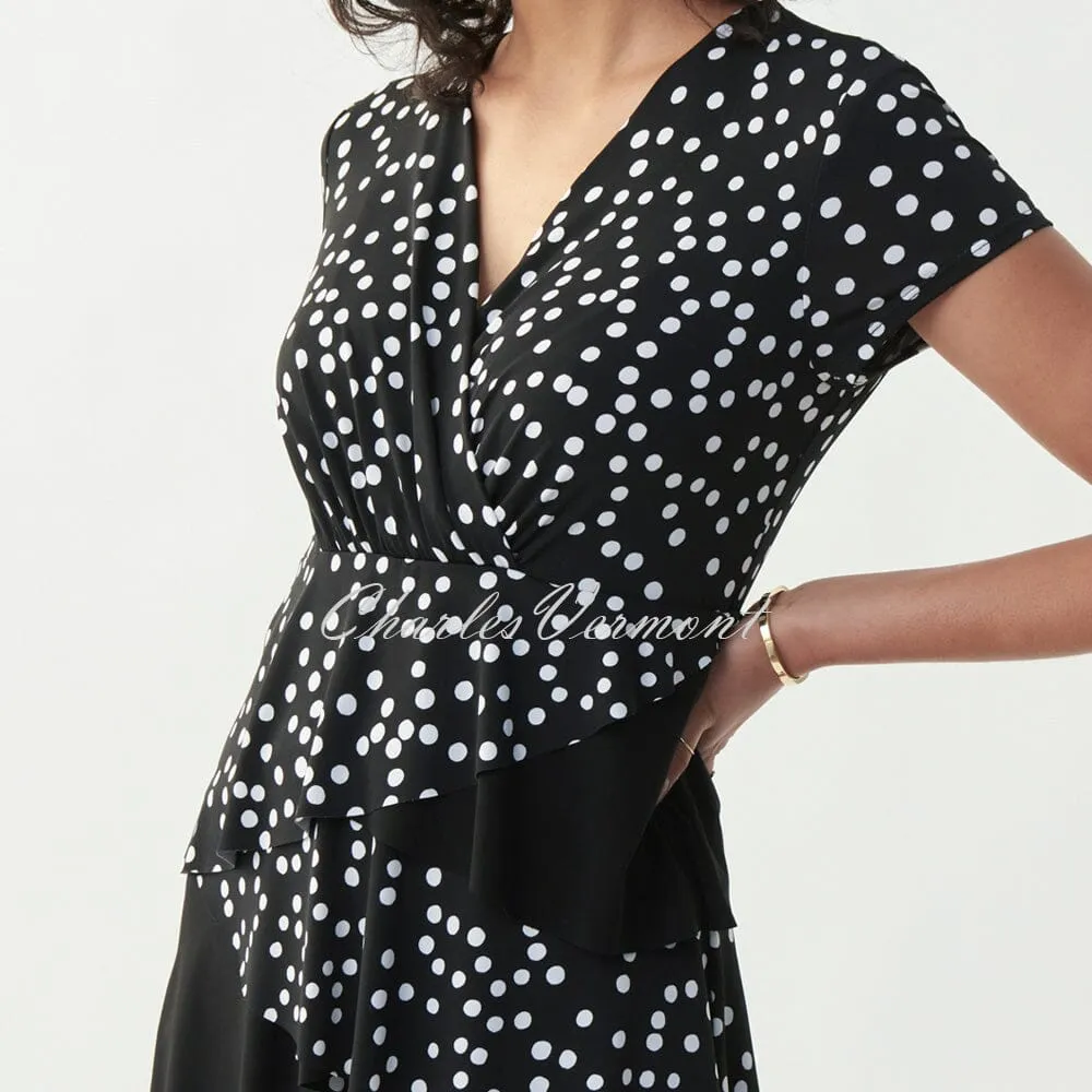 Joseph Ribkoff Polka Dot Dress – Style 221174