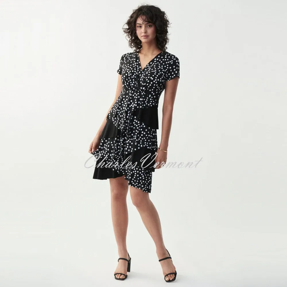 Joseph Ribkoff Polka Dot Dress – Style 221174