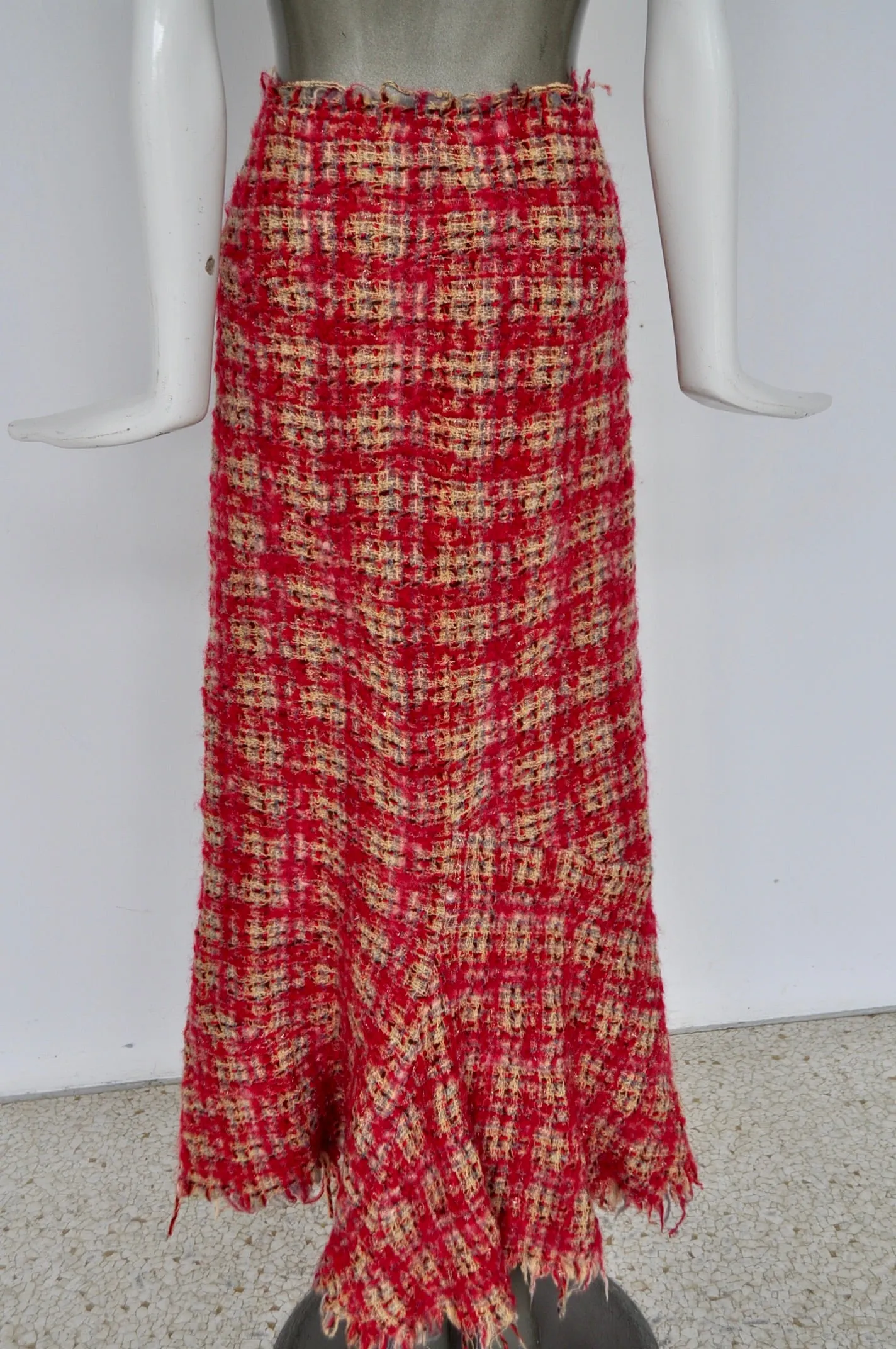 Junya Watanabe maxi skirt early 2000