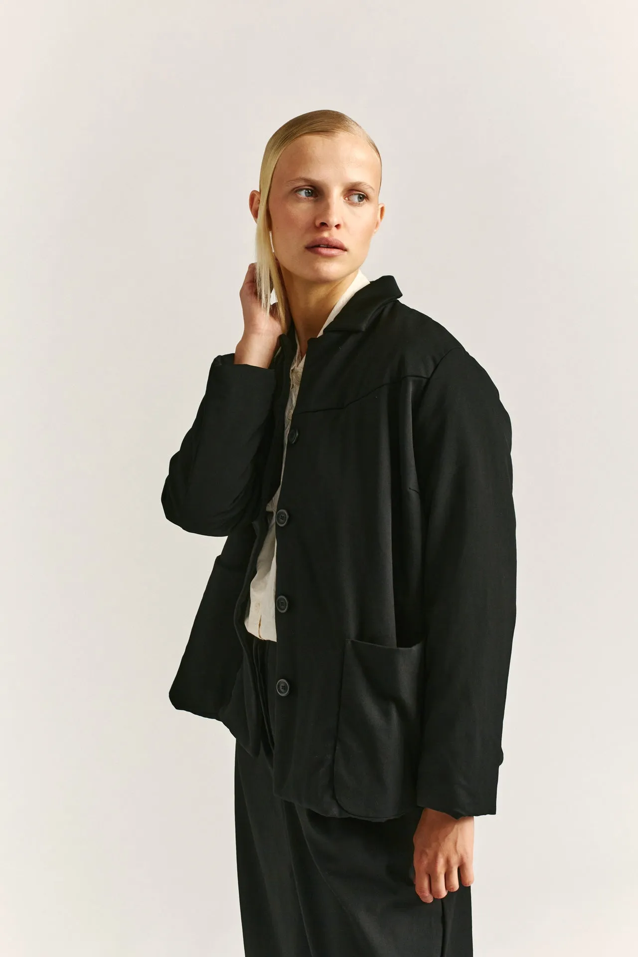 LABORATOIRE JACKET - H GAB - BLACK