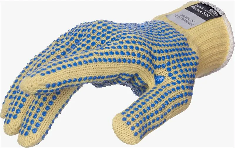 Lakeland 21-535 Kevlar Cut Resistant Glove Blue Dot Grip Discount Offer