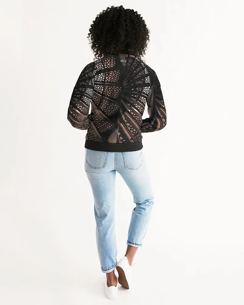 Lighthouse Fibonacci Spiral Beauty Bomber Jacket