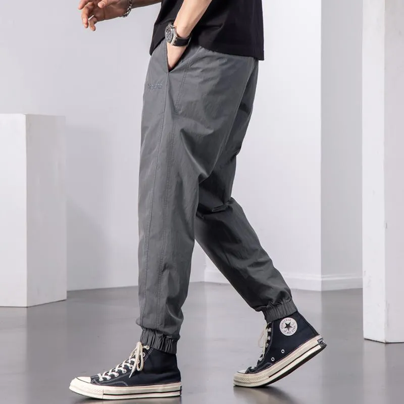 Loose Fit Tapered High Quality Versatile Elasticity Pants