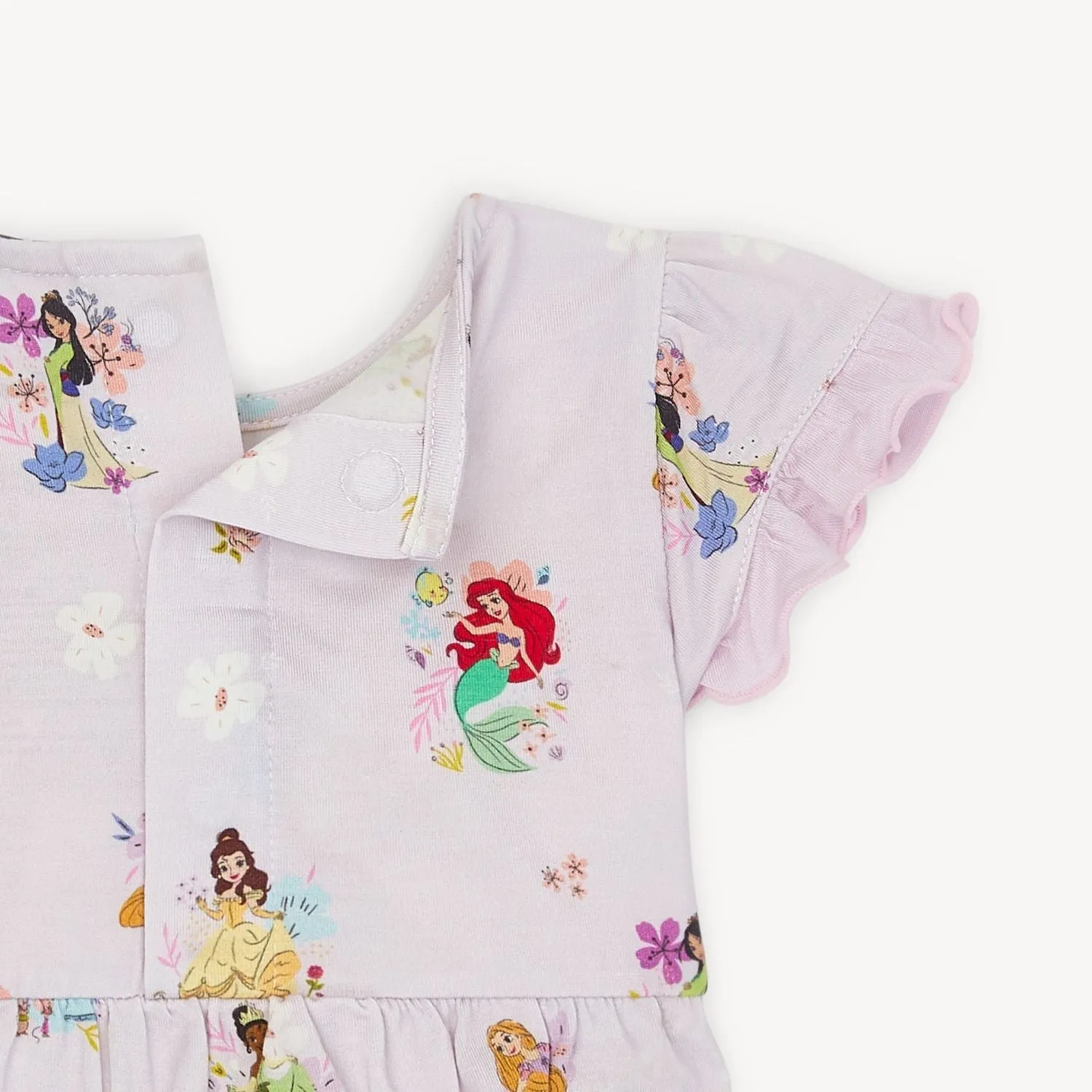 Magnetic Me Modal Magnetic Little Baby Dress   Diaper Cover Set - Disney Princess