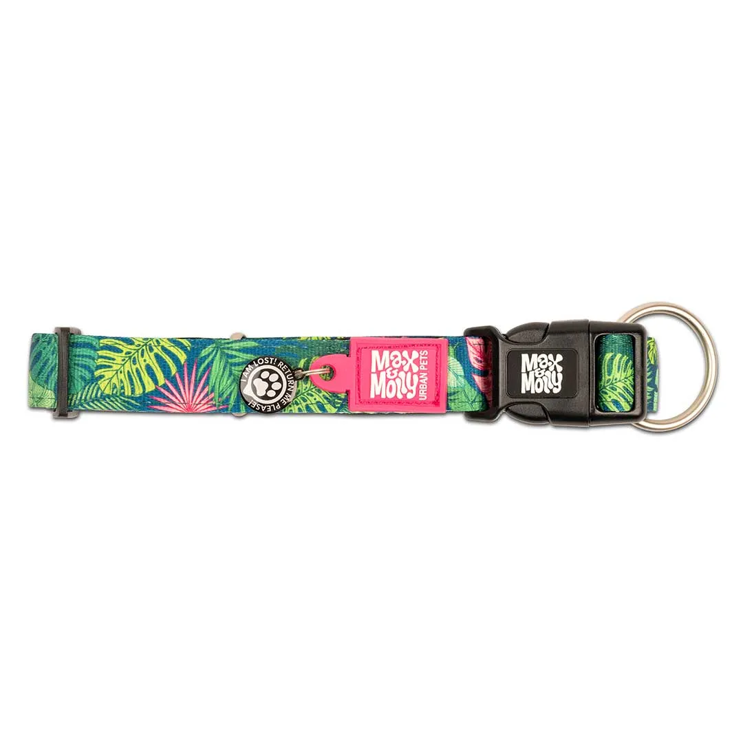 Max & Molly Tropical Smart ID Dog Collar