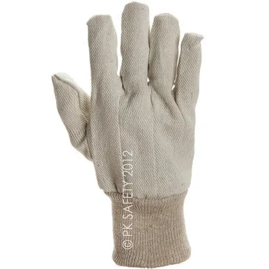 MCR Safety Cotton Canvas Work Glove 8100C (12 pairs)