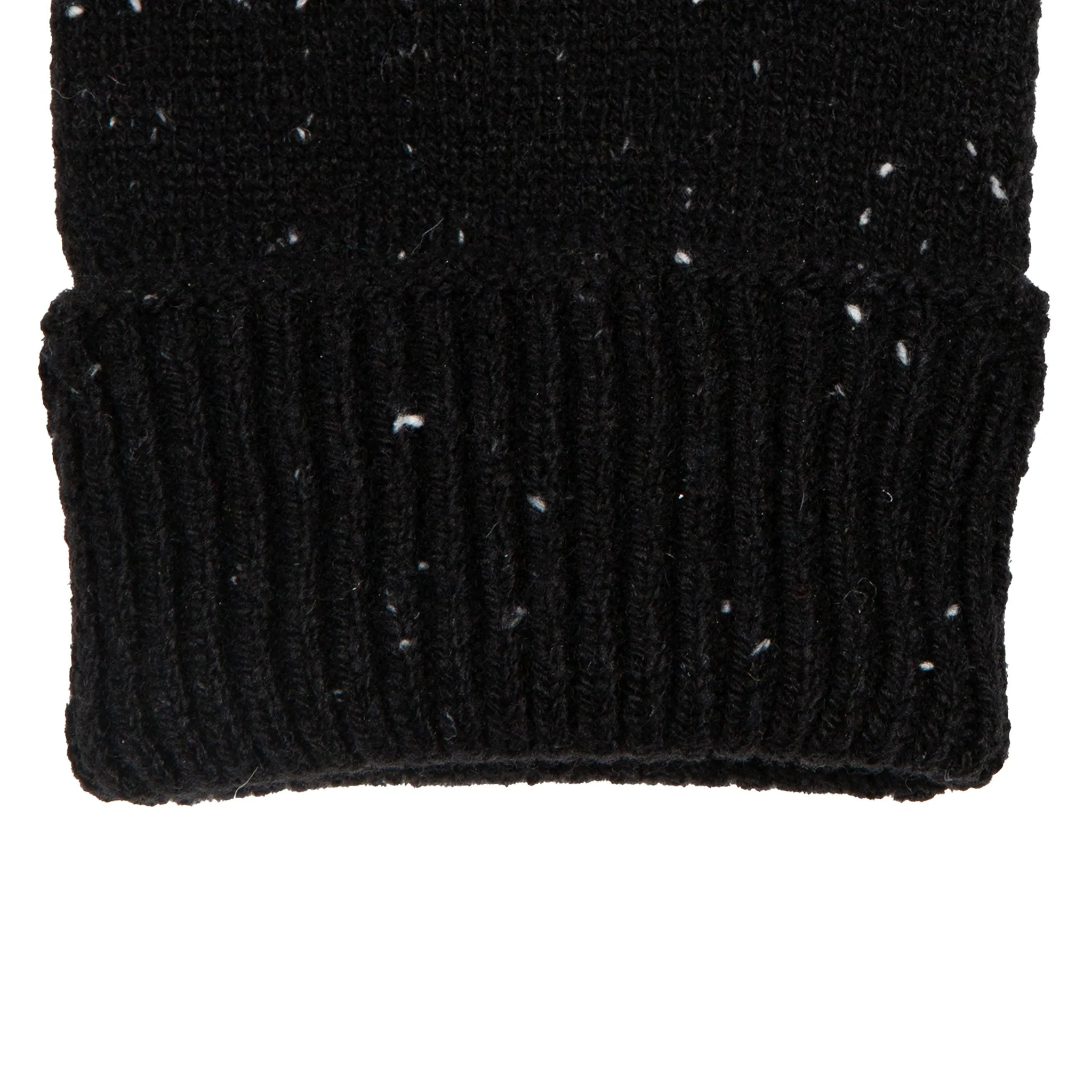 Men's Fingerless Knitted Gloves with Ribbed Cuffs