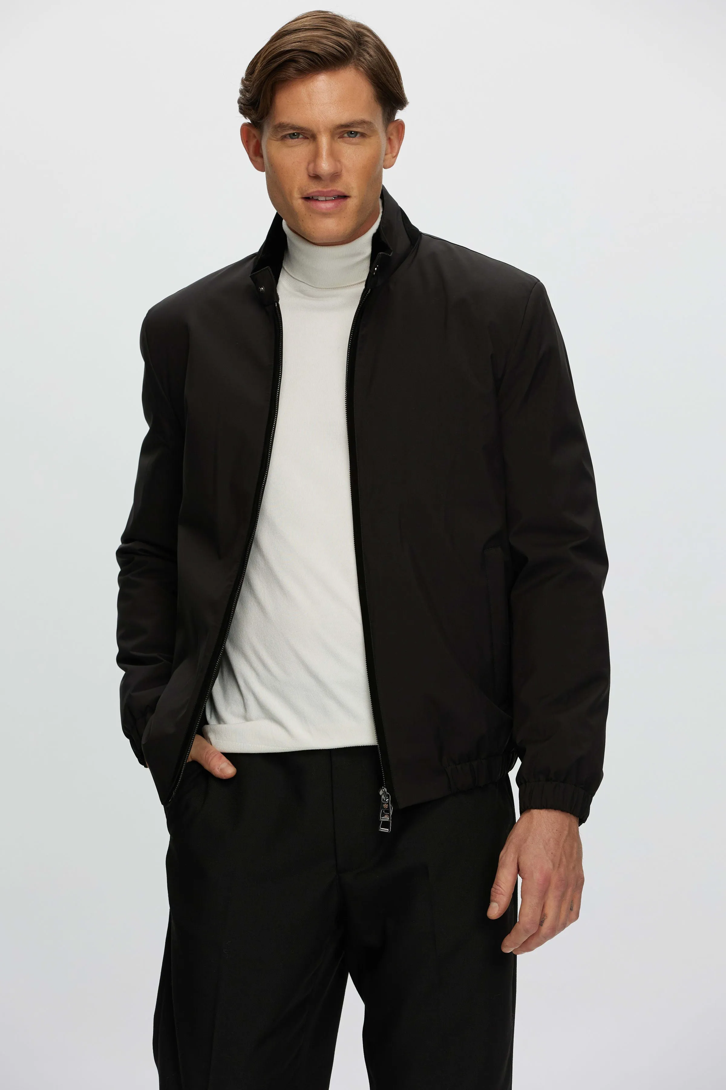 Men's Jacket with Select Shearling Lamb Lining