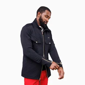 Men's Verne Long Sleeve Quilted Full Zip Jacket