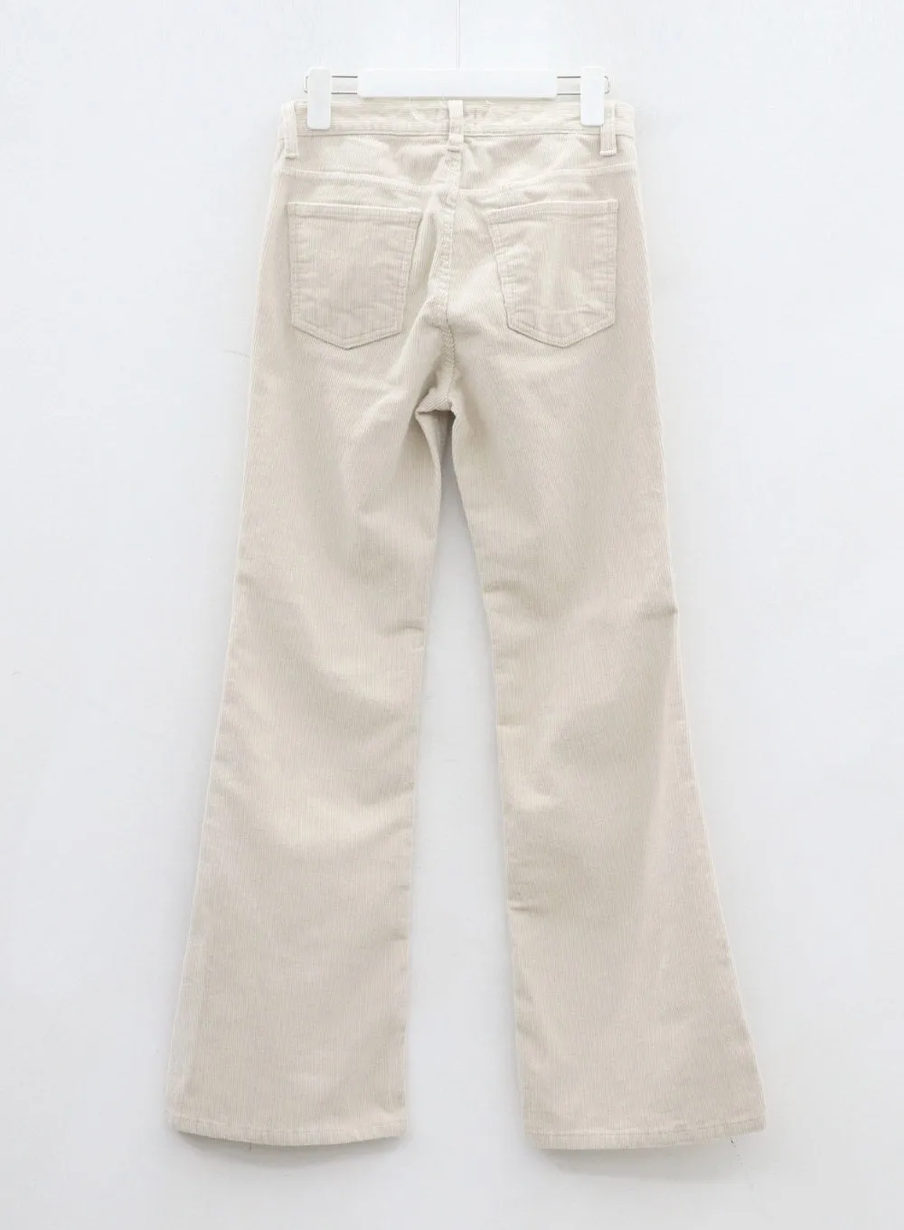 Mid-Rise Corduroy Bootcut Pants CJ306