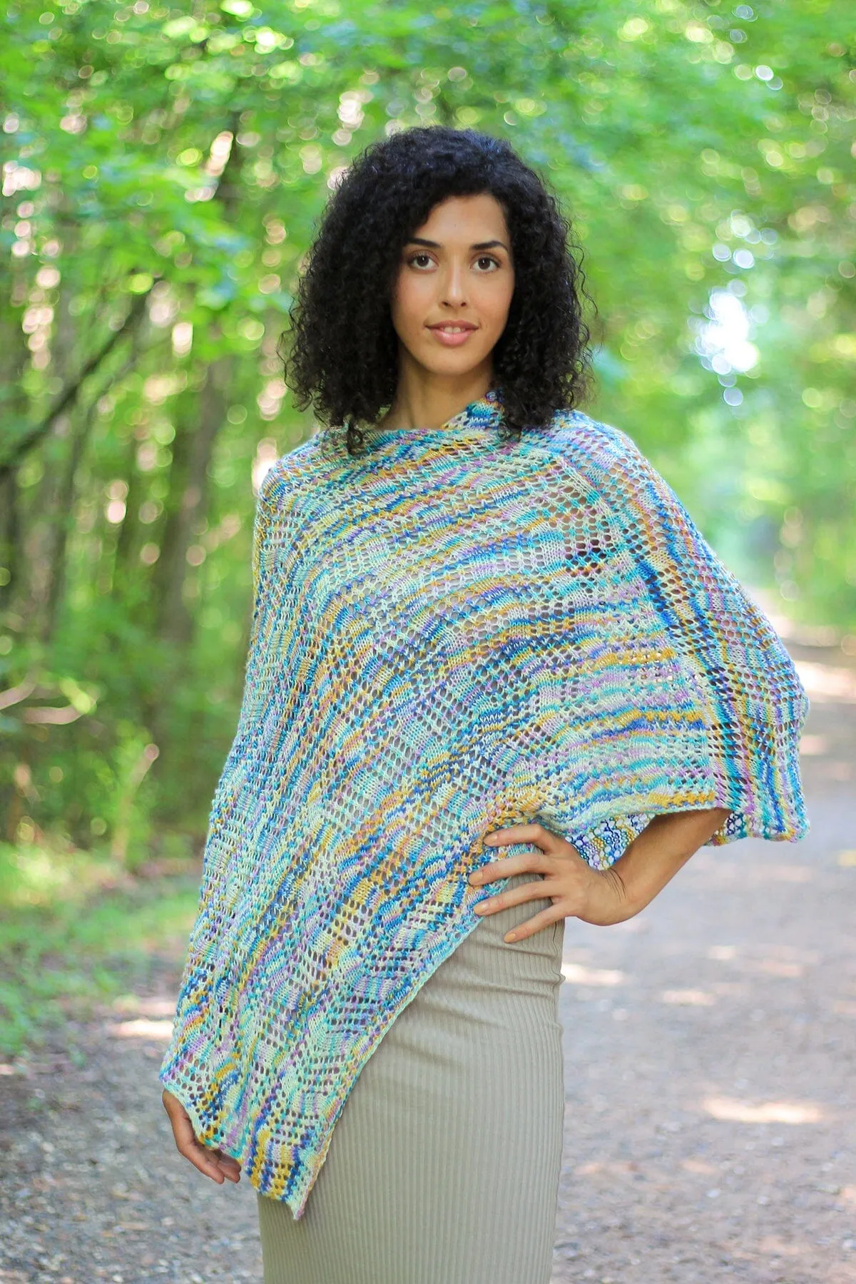 Mimosa Poncho