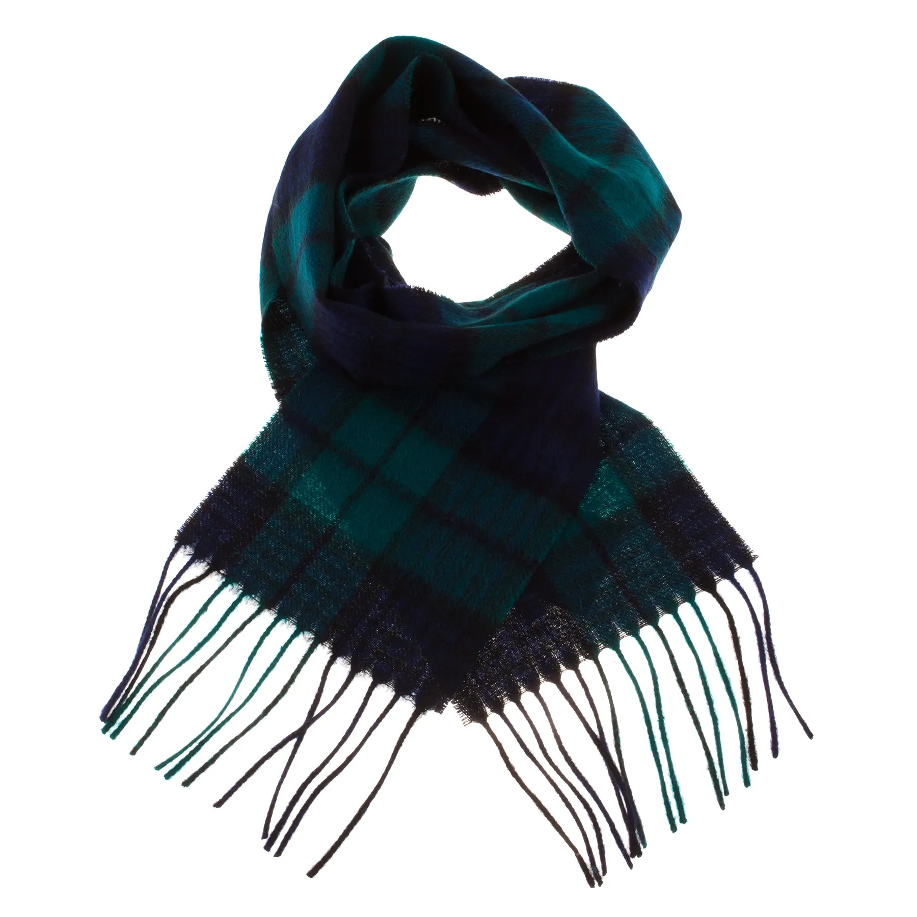 Mini Edinburgh Lambswool Scarf  Black Watch