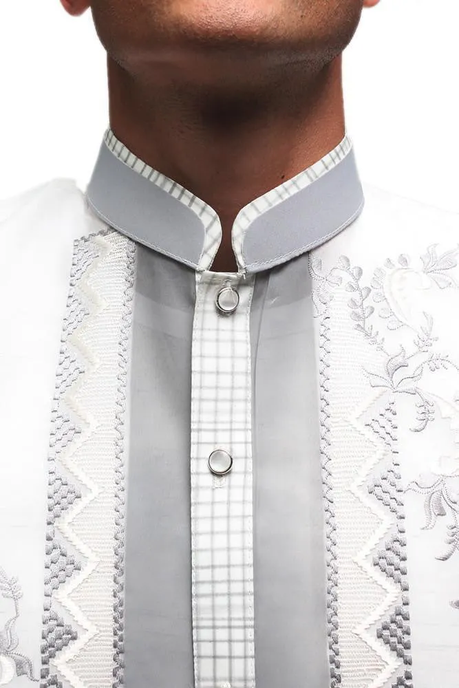 MJ10 - Jusi Pina Barong Tagalog Double-Collar