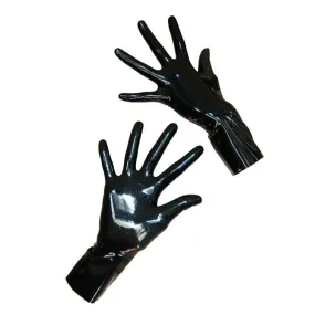 Molded Wrist Length Latex Gloves (Chlorinated)