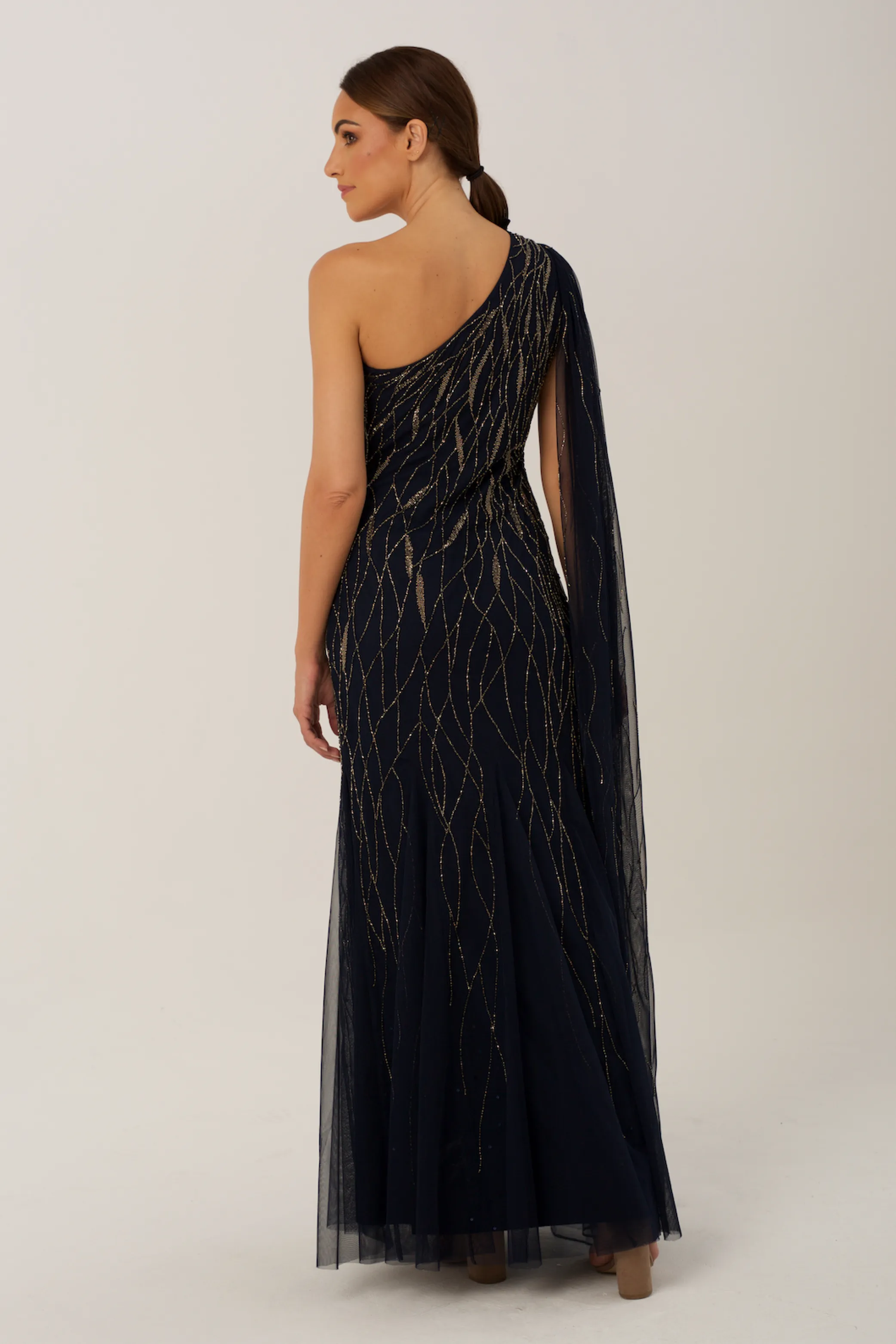 Navy Mila Gown